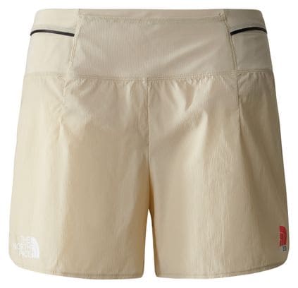 Short Femme The North Face Summit Pacesetter Run Beige
