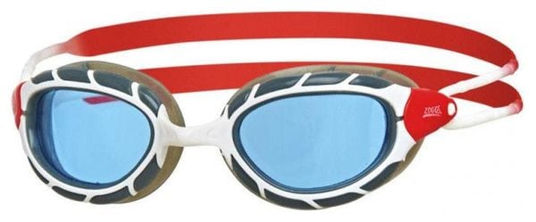 Zoggs PREDATOR WHITE RED TINT - Regular Fit - Lunettes Triathlon et natation