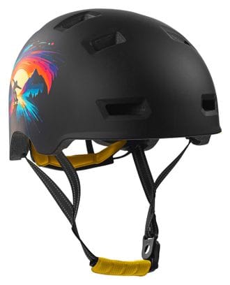 Casque vélo et skate | Patinage Noir L (57-61 cm) | Certifié EN1078