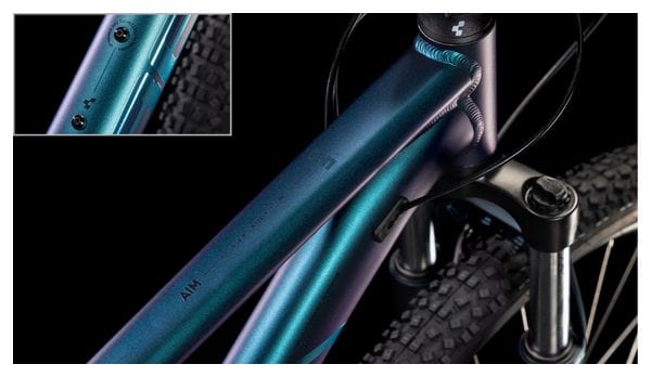 Cube Aim One Hardtail MTB Shimano Acera/Tourney 8S 29'' Starling Blur Azul Morado 2025