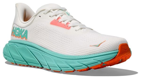 Chaussures Running Hoka Arahi 7 Blanc/Bleu Femme