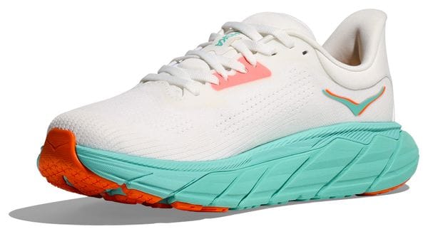 Chaussures Running Hoka Arahi 7 Blanc/Bleu Femme