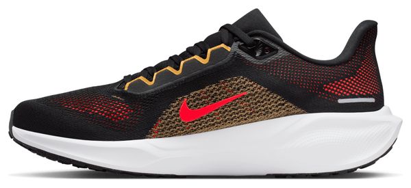Zapatillas de running Nike Pegasus 41 Negro/Rojo/Dorado Hombre
