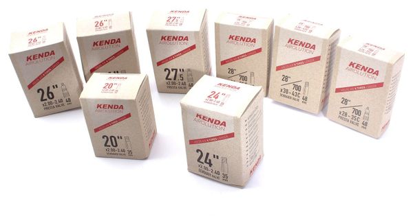 Chambre à air KENDA Airolution 28 pouces / 700 x 28-35C FV