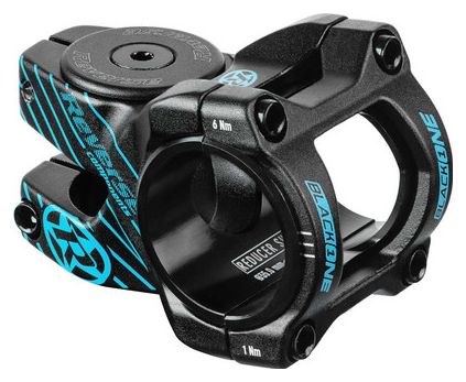 Reverse Black One D-2 31.8 / 35 mm 8 ° Stem Black / Blue