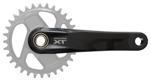 Shimano Deore XT FC-M8200 Platos y bielas (sin plato)