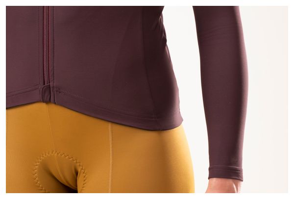 Maillot Manches Longues Femme LeBram Off-Road Mi-Saison Bordeaux