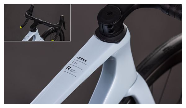 Cube Agree C:62 Race Race Racefiets Shimano Ultegra Di2 12S 700 mm Gletsjerblauw 2026