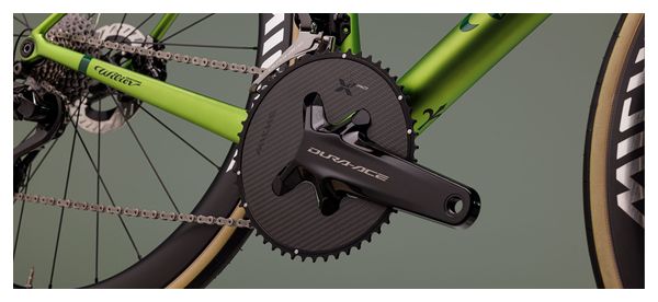 Plateau Extérieur Miche X2 RD R92 pour Pédaliers Shimano Dura-Ace R9200 Noir