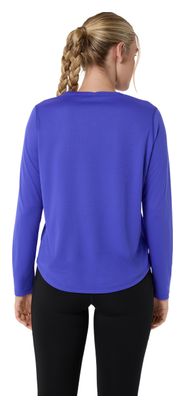 Maglia a maniche lunghe Asics Core viola da donna