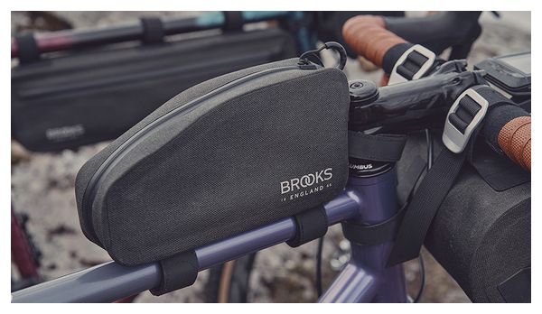 Brooks England Scape Top Tube Bag 0.9L Black