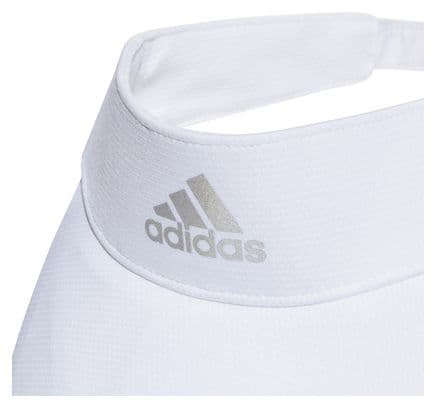 Casquette Visière Adidas Running Visor Blanc