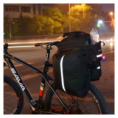 Sacoche de porte-bagages arrière extensible 10 à 35 L