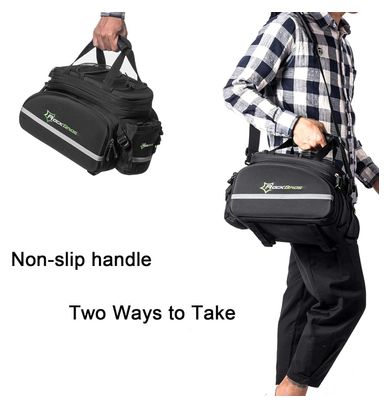 Sacoche de porte-bagages arrière extensible 10 à 35 L