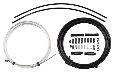 Jagwire 2x Elite Sealed Shift Kit Schwarz