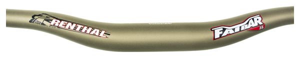 MTB-Bügel RENTHAL FATBAR LITE 35 Breite 760mm Gold