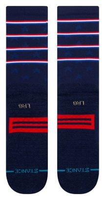 Stance Independence Crew Socks Blue
