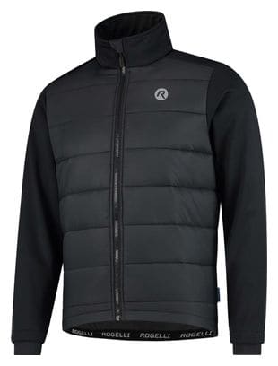 Veste Velo Hiver Rogelli Wadded - Homme - Noir