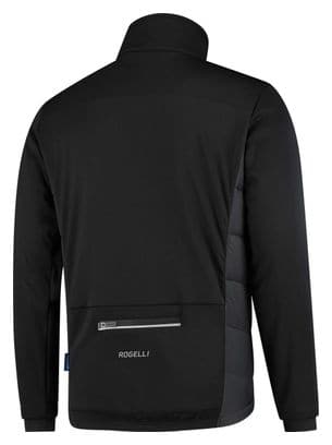 Veste Velo Hiver Rogelli Wadded - Homme - Noir