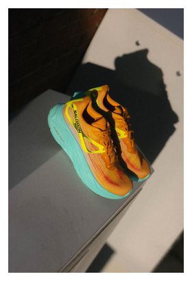 Chaussures de Running Salomon Aero Glide Orange/Bleu
