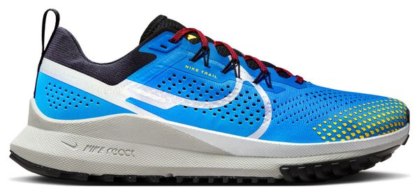 Trail Hardloopschoenen Nike React Pegasus Trail 4 Blauw Geel