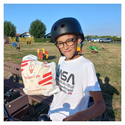 Casque de cyclisme pour enfants - Noir Mat