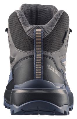 Salomon X Ultra 360 Mid GTX Women's Hiking Boots, Blue/Gray
