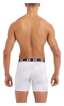 Boxers Saxx Multi-Sport Mesh Blanc/Bleu/Noir Homme (Lot de 3)