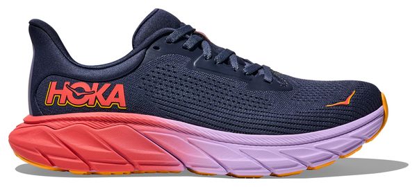 Hoka Arahi 7 Running-Schuhe Blau/Pink Damen