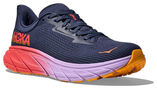 Hoka Arahi 7 Running-Schuhe Blau/Pink Damen