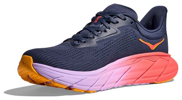 Hoka Arahi 7 Running-Schuhe Blau/Pink Damen