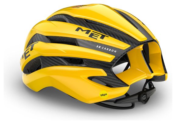 Met Trenta 3K Carbon Mips Yellow Road Helmet - Limited Edition