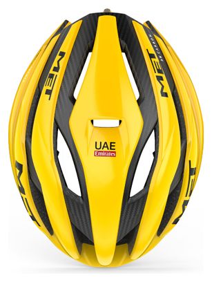 Met Trenta 3K Carbon Mips Yellow Road Helmet - Limited Edition