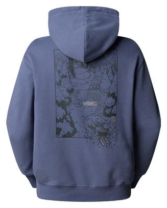 The North Face Powder Days Graphic Kapuzenpullover Violett Unisex