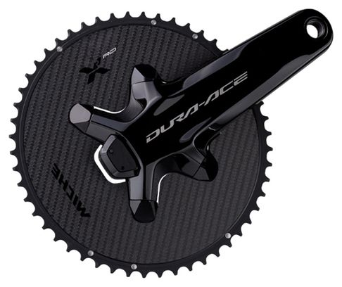 Ingranaggio esterno Miche X2 RD R92 Powermeter per guarniture Shimano Dura-Ace R9200 Nero