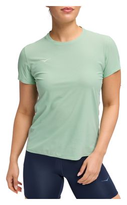 Hoka Airolite 2.0 Short Sleeve Shirt Green Women's
