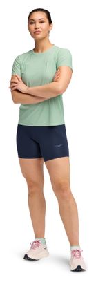 Hoka Airolite 2.0 Short Sleeve Shirt Green Women's