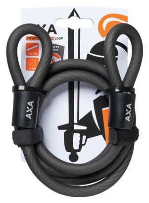 AXA Câble De Verrouillage Double Loop 120/10
