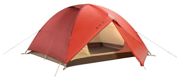 3 Person Tent Vaude Campo Red