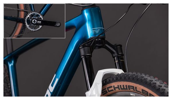 Cube Phenix C:68X Race MTB hardtail Sram 12 velocità 29'' Blu cromato 2026