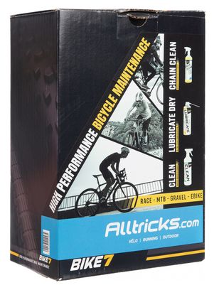 Bike7 Alltricks Pack Clean / Chain Clean / Lubrificate Dry 500ml