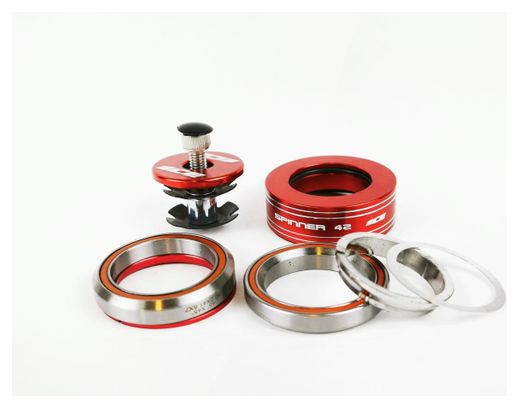 Ice Spinner 42 BMX Headset 1''1/8 Red