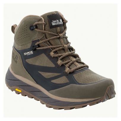 Jack Wolfskin Terraventure Texapore Mid Hiking Shoes Brown