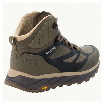 Jack Wolfskin Terraventure Texapore Mid Hiking Shoes Brown