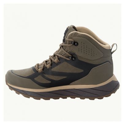 Jack Wolfskin Terraventure Texapore Mid Hiking Shoes Brown