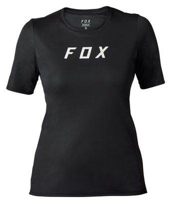 Maillot de manga corta Fox Ranger <p> <strong>Moth</strong> </p>para mujer Negro