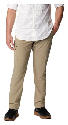 Pantalones Columbia Silver Ridge Utility Beige