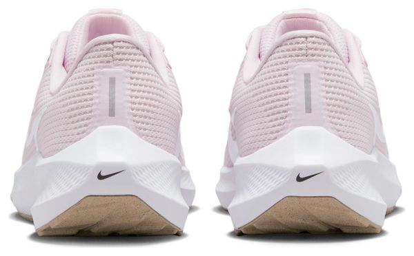 Zapatillas Nike Air <strong>Zoom Pegasus 40 Rosa</strong> Blanco Mujer