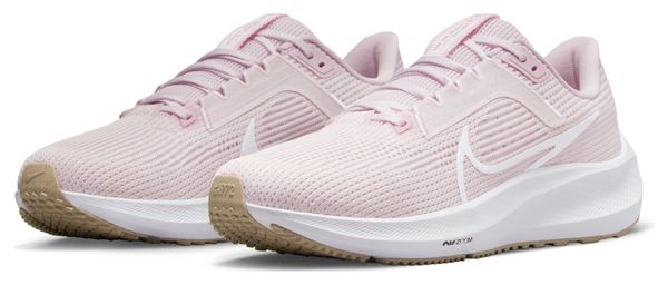 Damen Laufschuhe Nike Air Zoom Pegasus 40 Rosa Weiß