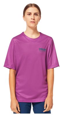 Oakley Factory Pilot Lite Women's Short Sleeve Jersey Purple
